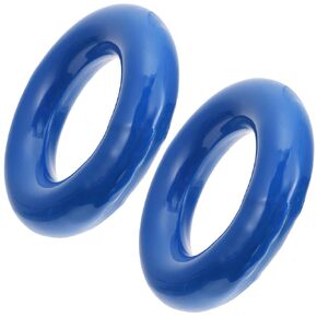 2pcs Flask Weighted Rings: Counterweight Rings for Laboratory Essentials - 48mm Triangular Conical Flask Boiling Bottle Lead Ring Experiment Accessories