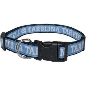 NCAA DOG COLLAR. North Carolina Tar Heels Strong & Adjustable Pet Collar, Small