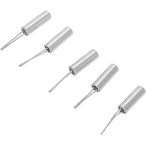 50pcs 10Value 32.768KHz -24MHz DIY Quartz Crystal Oscillator Assorted Kit Set, Quartz Crystal Oscillators Resonators Replacements for TV, Automobile Electronics