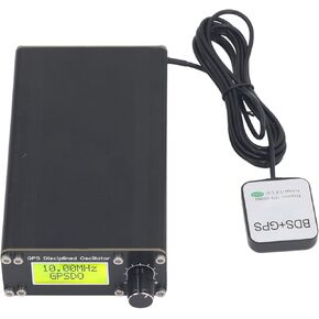 Eujgoov GPS Disciplined Clock, DC12V Disciplined Oscillator -45dBm 10MHz GPS Disciplined Oscillator, Eujgoov8ie9kfspq1