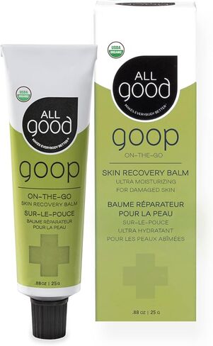 All Good Goop on the Go - Chafing Cream, Dry Skin Salve, Cracking Lip Moisturizer - Soothes, Hydrates & Calms - Travel Size Recovery Balm 1oz (3-pack) in Kuwait