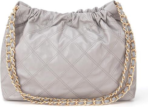 Milan Chiva Small Bag for Women Dumpling Clutch Purse with Gold Chain Strap in Saudi Arabia
