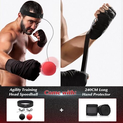 4FT Hanging Punching Bag for Adults, Super PU Leather Boxing Training Equipment Heavy Bag with 12OZ MMA Gloves, Unfilled Kicking Bag Boxing Set for Training Karate Kickboxing Muay Thai in Saudi Arabia
