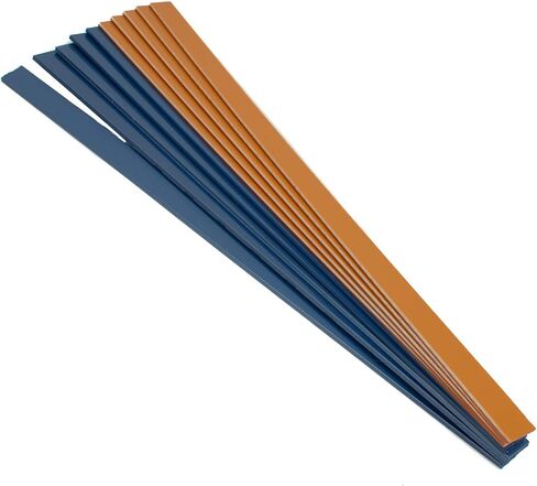 Strips, Atomic Blue (5) & Gold (5), 1/8" in Saudi Arabia