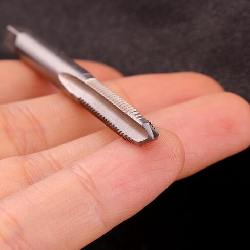 Metric Machine Tap,2pcs M5 x 0.8mm HSS 6542 Straight Flutes Screw Tapping Threading Machinist Repair DIY Tool in Kuwait