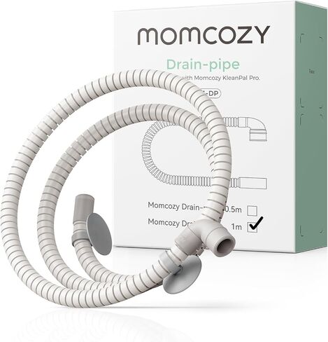 خرطوم تصريف ناعم وآمن من Momcozy لغسالة زجاجات الأطفال KleanPal Pro - ملحق بديل مرن ومتين لسهولة تصريف المياه (0.5 متر) in Saudi Arabia