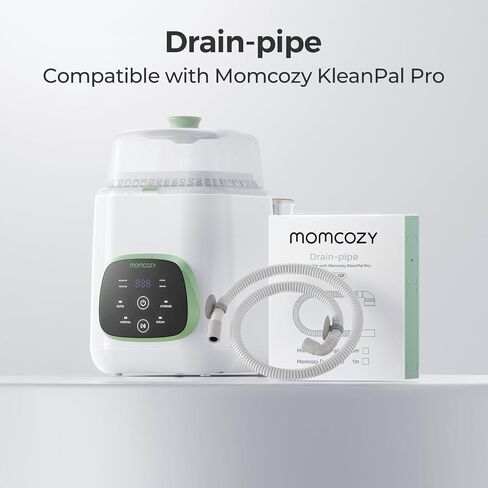 خرطوم تصريف ناعم وآمن من Momcozy لغسالة زجاجات الأطفال KleanPal Pro - ملحق بديل مرن ومتين لسهولة تصريف المياه (0.5 متر) in Saudi Arabia