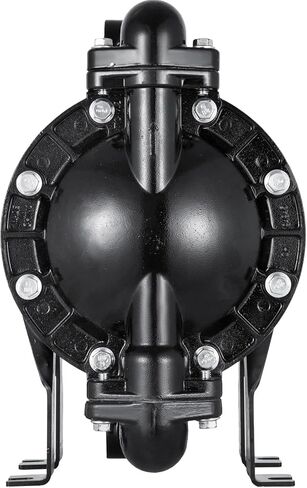 مضخة غشاء مزدوجة تعمل بالهواء من VEVOR، مدخل ومخرج 1 بوصة من الألومنيوم 22 GPM بحد أقصى 100PSI، غشاء النتريل، QBY4-25L-1inch-22 in Saudi Arabia
