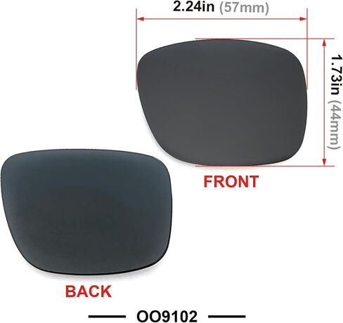 متوافقة مع عدسات Oakley Holbrook OO9102 البديلة المقاومة للصدمات المستقطبة in Saudi Arabia