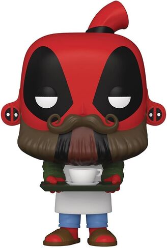 POP Marvel: Deadpool 30th - Deadpool in Cake, Multicolor, Standard in Saudi Arabia