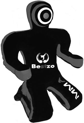Bestzo MMA Grappling Dummy Brazilian Jiu Jitsu Dummy Wrestling Grappling BJJ Dummy Black, Judo Punching Bag Throwing Dummy for Karate, Boxing Training in Kuwait