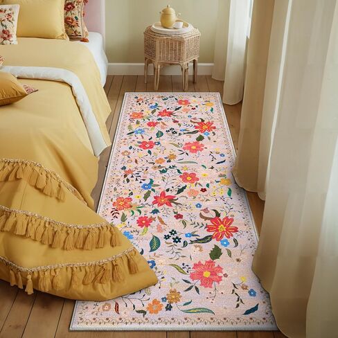 Washable Boho Front Door mat Outside Entrance 2x3 entryway Rug,Front Door Indoor Entrance,Bathroom Rugs Low Pile Throw Rugs for Entryway, Kitchen, Bath mat Entry Rug (Boho Grey, 2’x3’) in Kuwait