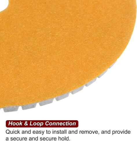 HARFINGTON 5pcs Diamond Polishing Pads 5" Grit 200 Wet/Dry Polish Pad for Stone Concrete Marble Countertop Quartz, for Polisher Grinder in Saudi Arabia