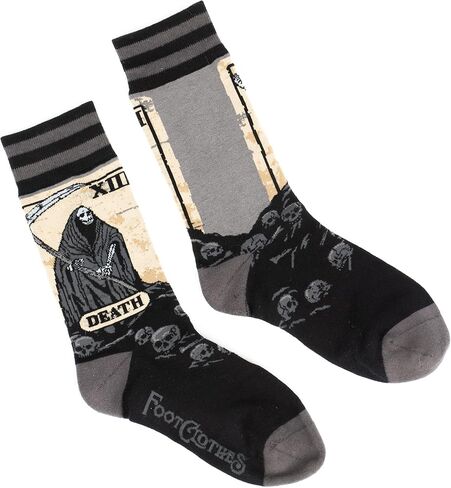 FootClothes Goth Crew Socks Unisex OSFM in Saudi Arabia
