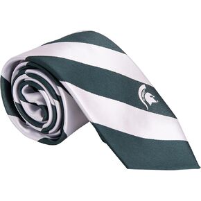 Desert Cactus Michigan State University Tie Spartans MSU, 100% Polyester, with Logo