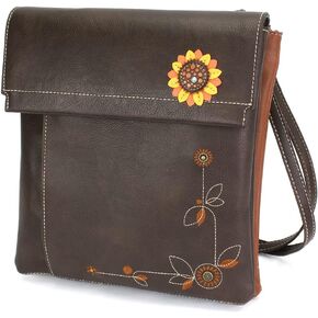 CHALA Criss Messenger Bag - Turtles - Teal