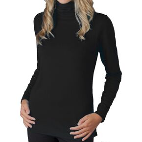 Snow Angel Women's Veluxe Essential Turtle Neck Top