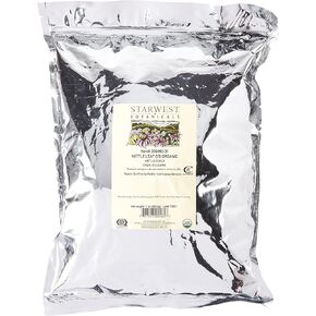 ستارويست بوتانيكالز شاي أوراق نبات القراص العضوي مقطع ومنخل، 1 رطل (حزمة من 2) in Kuwait