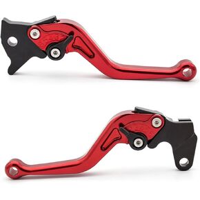 مناسب لـ CBR600 CBR1000 CBR 600 600RR 2008-2022، CB1000R CB 1000 RR 1000RR 2018-2021 عتلات فرامل قصيرة زوج أسود