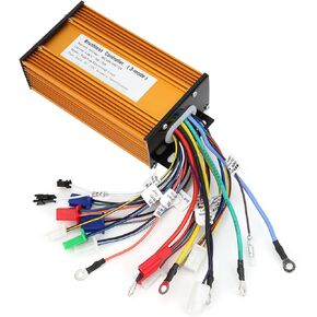 Keenso 1000W-1500W Brushless Speed Motor Controller for Electric Scooter Three Mode 12 Tube Fit, Strong Climbing Ability, Intelligent SelfLearning Recognition
