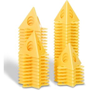 Falling in Art 20 Pack Painers Pyramid Stand, Painting Triangle Stand, Mini Cone Canvas Stand for Door and Cabinet Support