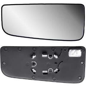 Replacement Passenger Right Side Door Towing Mirror Lower Small Glass Convex Heated with Back Plate for Ford F-150 F 250 F-350 F-450 F-550 from 2015 to 2024