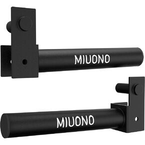 Weight Plate Holder, Weight Plate Rack Storage for 2X2 Power Rack Attachments, Extended Version Hang More 2" Weight Plates (1 Pair)