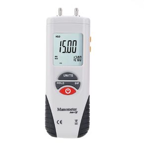 Digital Manometer, Professional Digital Air Pressure Meter & Differential Pressure Gauge Kit - ±13.79kPa / ±2 psi, M1890