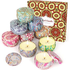 9 Pack 22.5oz Scented Candles Gifts for Women,140-160 Hours Home Scented Candles,Aromatherapy Candle Gifts Set, Soy Wax Candles for Christmas Day, Birthday, Mothers Day, Valentine's Day