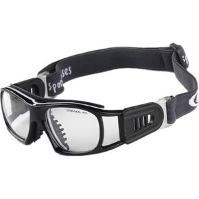 Sports Basketball Glasses for Men and Women, Anti Fog & Anti Collision, Safety Eyewear Protective Dribbling Goggles (Black)