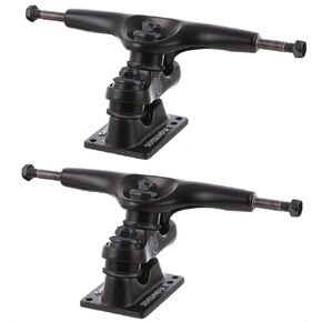 لوح تزلج Gullwing Sector 9 Sidewinder II Longboard Double Kingpin Trucks، أسود، 159 مم شماعة 9 بوصة (مجموعة من 2)
