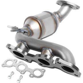 DNA MOTORING Factory Style Catalytic Converter Compatible With RX300 1999-2003 / Highlander 2001-2003, Front, 3.0L, 641173, 40470, 16191, 17421, OEM-CONV-098