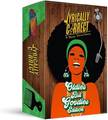 Lyrically Correct 80'S Mixtape Hip Hop, R & B, Funk and Pop Music Trivia Card Game |Multi-Generational Family Gatherings, Adult Game Night and Fun Trivia in Saudi Arabia