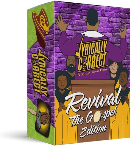 Lyrically Correct 80'S Mixtape Hip Hop, R & B, Funk and Pop Music Trivia Card Game |Multi-Generational Family Gatherings, Adult Game Night and Fun Trivia in Saudi Arabia