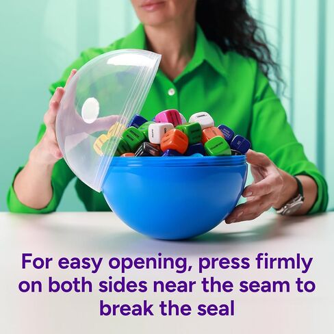 Big Claw Machine Capsules Translucent Pink Plastic Sphere Large Party Favor Containers Round 5 pcs 7.9 inch Jumbo Plastic Christmas Ornaments Extra Large Gift Box Craft Party Supplies Vending Capsules in Kuwait