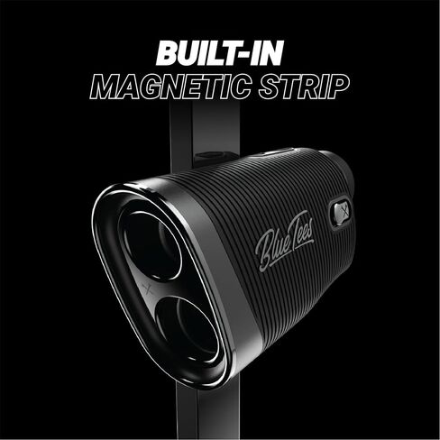 Blue Tees Golf Series 4 Ultra Golf Rangefinder with Slope Switch, 1200 Yards Range Finder, OLED Display, 6X Magnification Laser Rangefinder, Magnetic Strip, Flag Pole Locking with Pulse Vibration in Saudi Arabia