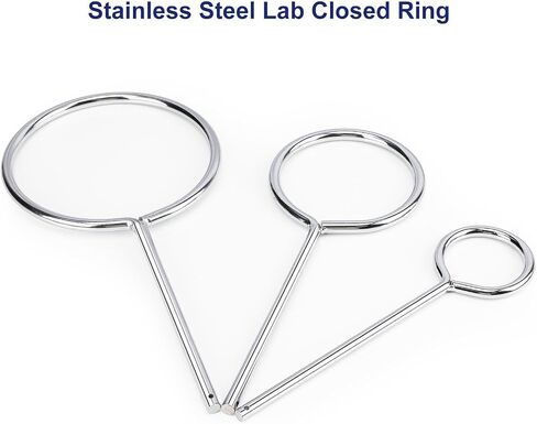 Support Retort Ring, Chrome-Plated Lab Support Ring Closed Extension Ring for Laboratory Experiment, Sturdy Corrosion Resistant, O.D. 140 mm I.D. 125 mm in Kuwait
