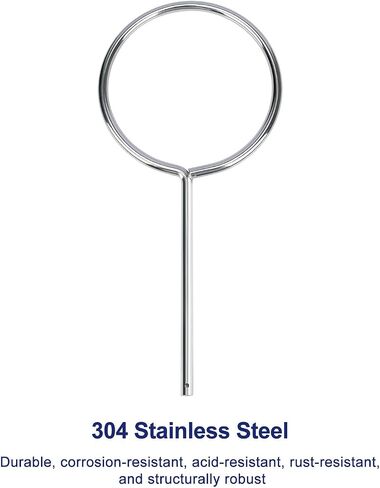 Support Retort Ring, Chrome-Plated Lab Support Ring Closed Extension Ring for Laboratory Experiment, Sturdy Corrosion Resistant, O.D. 140 mm I.D. 125 mm in Kuwait