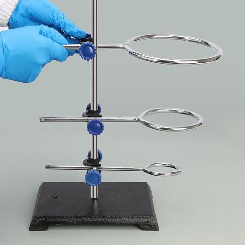 Support Retort Ring, Chrome-Plated Lab Support Ring Closed Extension Ring for Laboratory Experiment, Sturdy Corrosion Resistant, O.D. 140 mm I.D. 125 mm in Kuwait