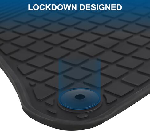 حصيرة أرضية سيارة مطاطية مخصصة تناسب أودي Q7 2017 2018 2019 2020 2021 2022 بطانات أرضية أوتوماتيكية سوداء كاملة لجميع الأحوال الجوية شديدة التحمل عديمة الرائحة in Kuwait