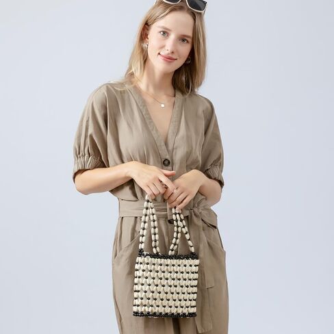 YYW Round Straw Bag Handwoven Natural Summer Beach Shoulder Bag Rattan Crossbody Purse for Women in Saudi Arabia