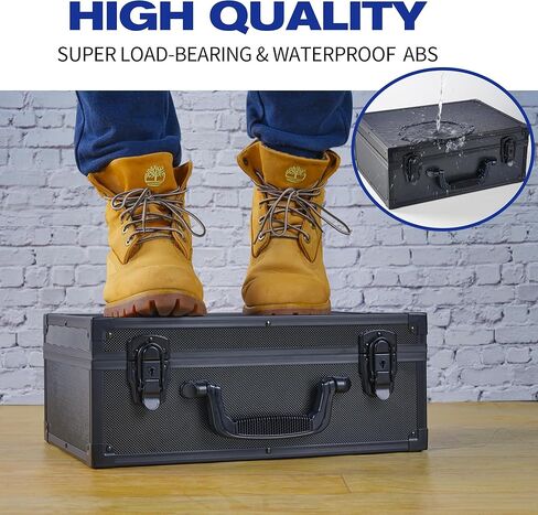 Toploaders Storage Box,Holds 530+ Top Loader,Trading Card Storage Box for 3" x 4" 35PT Rigid Card with 12 Dividers,Card Case for Sports Cards/Game Cards in Kuwait