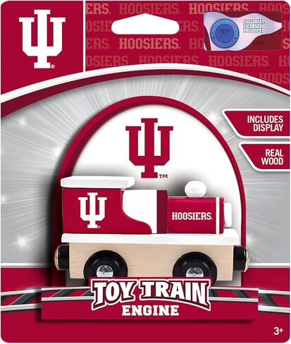 MasterPieces Wood Train Engine - NCAA Indiana Hoosiers - Officially Licensed Toddler & Kids Toy in Saudi Arabia