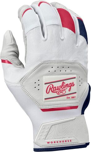 Rawlings | Workhorse Baseball Batting Gloves | Adult Sizes | Multiple Colors in Saudi Arabia