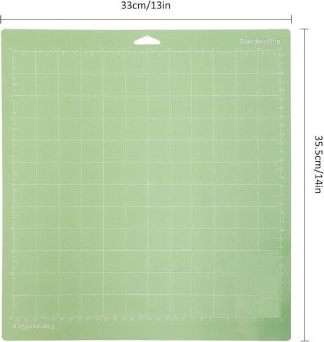 Dohia Cutting Mat for Cricut Maker 12in x 12in Standard Grip Adhesive Sticky Quilting Replacement Cut Mat D1-QGD (Blue) in Saudi Arabia