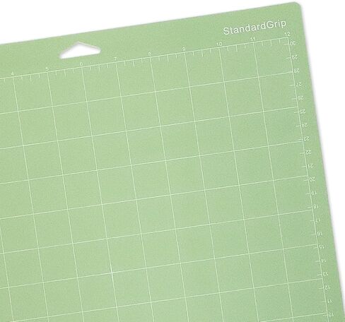 Dohia Cutting Mat for Cricut Maker 12in x 12in Standard Grip Adhesive Sticky Quilting Replacement Cut Mat D1-QGD (Blue) in Saudi Arabia