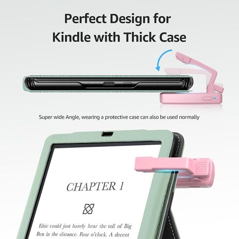 Remote Control Page Turner for Kindle Paperwhite Oasis, RF E-Reader Remote Clicker Tablets Reading Novels, Camera Video Controller for Phone iPad iOS Android -Only Page Forward in Saudi Arabia