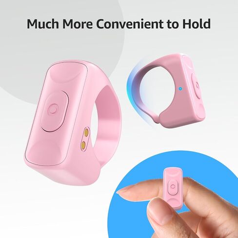 Remote Control Page Turner for Kindle Paperwhite Oasis, RF E-Reader Remote Clicker Tablets Reading Novels, Camera Video Controller for Phone iPad iOS Android -Only Page Forward in Saudi Arabia