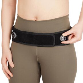 Knob Adjustable Sacroiliac SI Joint Hip Belt Brace for Women and Men - Compression Pelvic Belt Support for Lower Back, Hip, Sciatica, Pelvic Pain