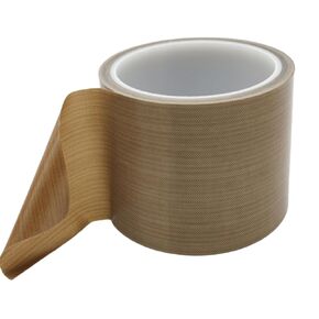 Teflon Adhensive Tape, 2" X33Ft PTFE High Temperture Tape for Sealer Machine, Insulation PTFE Coated Fiberglass Adhesive Tape